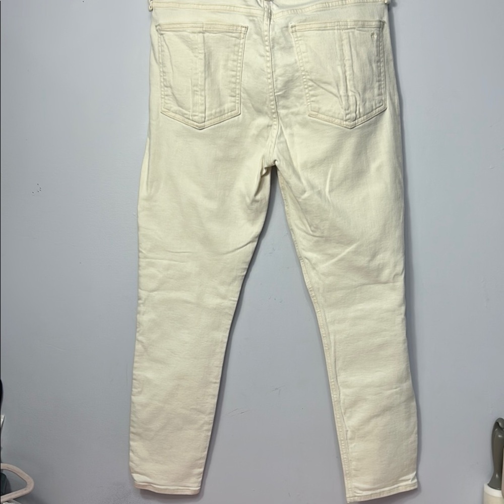 Rag and Bone Cate Off White Ankle Skinny Jeans - Picture 3 of 10